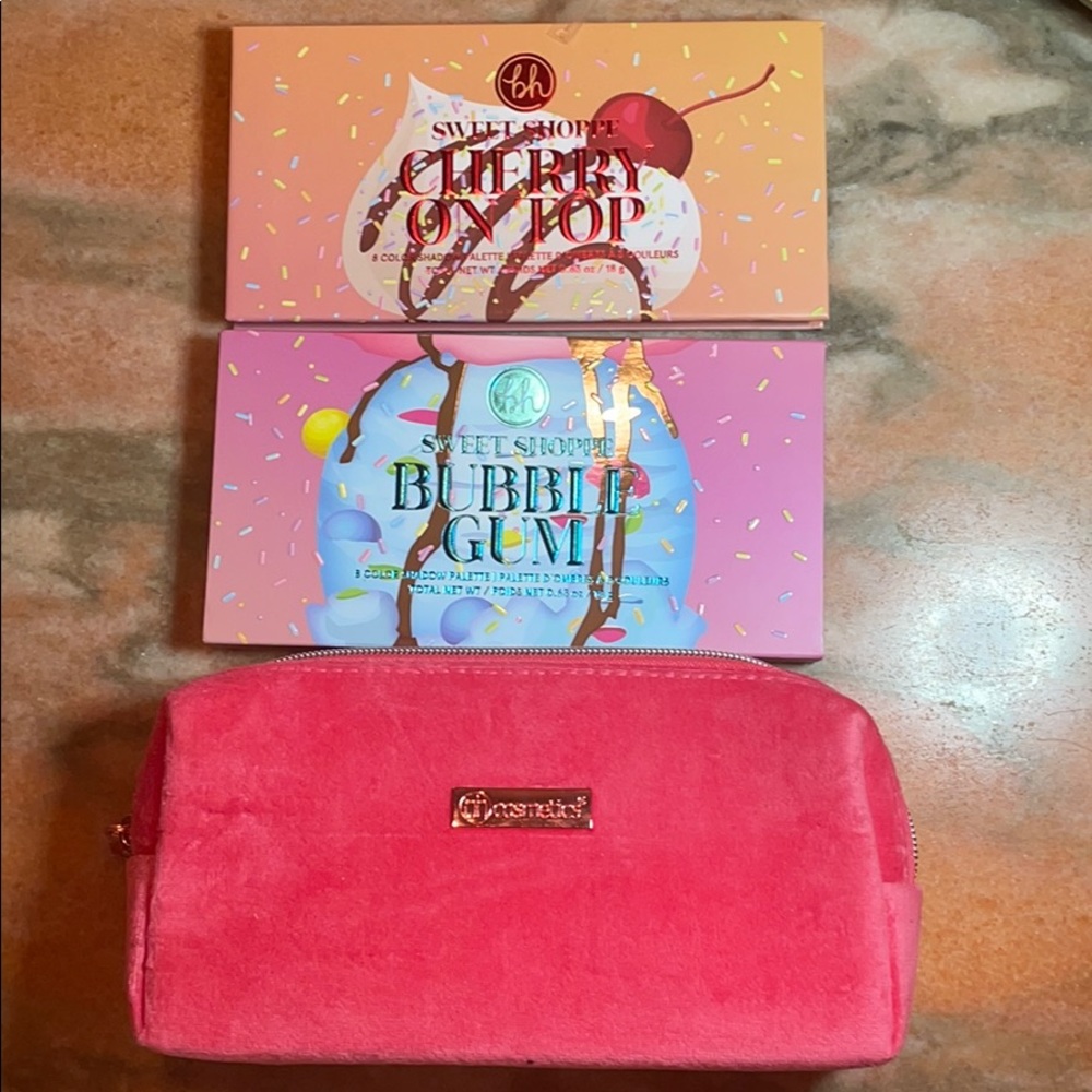 BH COSMETICS brush set & sweet shoppe palette duo